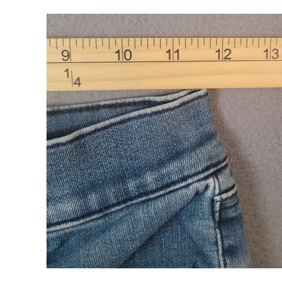 Express 0R High Rise Hyper Stretch Skinny Jeans Dark Wash GUC - Picture 6 of 12